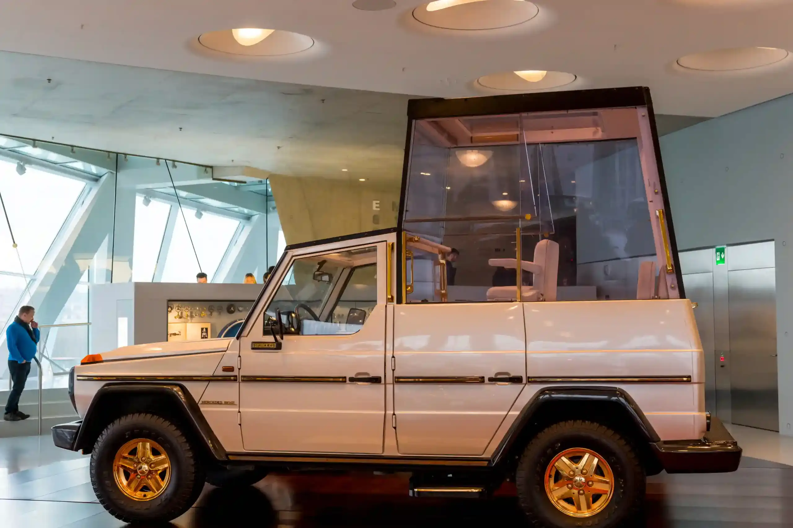 The Popemobile