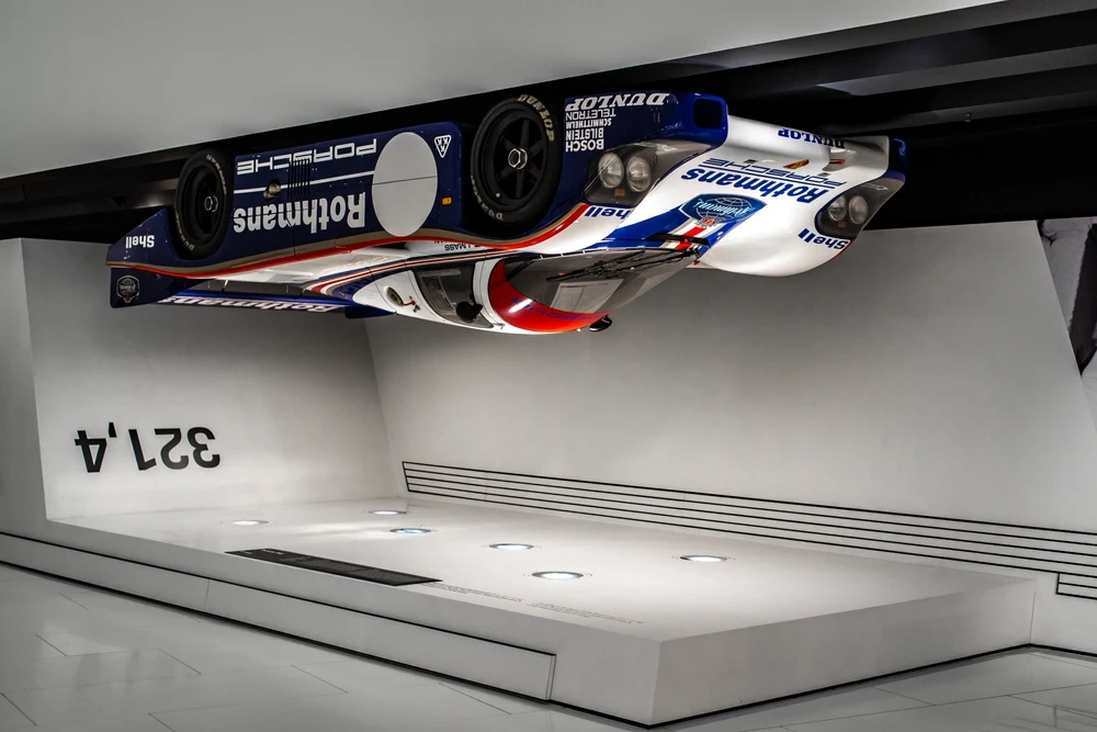 Gravity? Not for Porsche.